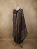 Deep Navy Blue Paisley Printed Design Cotton Salwar Suit with Dupatta