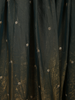 Deep Olive Green Beads and Mirror Embroidered Design Organza Party Wear Gown with Hip Belt