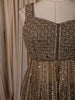 Deep Olive Green Heavy Sequins and Beads Embroidered Design Net Fancy Peplum Palazzo Suit with Matching Dupatta