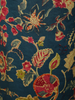 Deep Peacock Teal Blue Floral Printed Design Cotton Salwar Suit with Dupatta