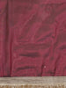Deep Plum Purple Floral Butta Zari Woven Design Tissue Saree with Designer Lace Border