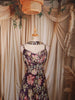 Deep Plum Purple Floral Printed Design Chiffon Party Wear Lehenga With Matching Choker Dupatta