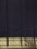 Deep Plum Purple Floral Woven Design Pure Kanchipuram Silk Saree