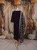 Deep Plum Purple Zari Embroidered Design Semi Silk Straight Cut Salwar Suit with Matching Designer  Dupatta