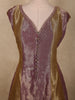 Deep Plum Wine Purple Floral Zari Woven Design Silk Palazzo Suit