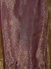Deep Plum Wine Purple Floral Zari Woven Design Silk Palazzo Suit