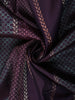 Deep Purple Floral Design Kanchipuram Silk Saree