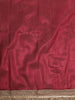 Deep Raspberry Pink Butta Zari Woven Design Tissue Saree with Designer Lace Border