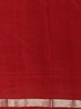 Deep Red Animal Design Kanchipuram Silk Saree