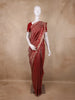 Deep Red Animal Design Kanchipuram Silk Saree