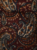 Deep Rust Maroon Paisley Printed Design Pure Cotton Straight Cut Salwar Suit with Matching Printed Dupatta