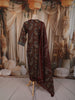 Deep Rust Maroon Paisley Printed Design Pure Cotton Straight Cut Salwar Suit with Matching Printed Dupatta