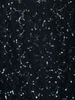 Deep Teal Blue Heavy Sequins and Beads Embroidered Design Mermaid Satin Lehenga with Sheer Dupatta