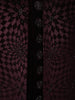 Deep Wine Abstract Zardozi Embroidered Design Velvet Men's Sherwani Suit