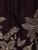 Deep Wine Floral Printed Design Cotton Salwar Suit with Dupatta