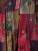 Deep Wine Floral Printed Design Synthetic Anarkali Salwar Suit with Dupatta