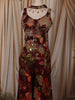 Deep Wine Floral Sequins Embroidered Design Georgette Palazzo Suit with Choker Dupatta