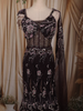 Deep Wine Floral Sequins and Beads Embroidered Design Mermaid Net Lehenga