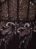 Deep Wine Floral Sequins and Beads Embroidered Design Mermaid Net Lehenga