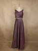 Deep Wine Glitter Embellished Design Net Party Wear Gown with Waist Belt