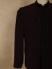 Deep Wine Heavy Beads Embroidered Design Polynosic Men's Suit