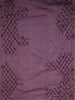 Deep Wine Heavy Sequins and Beads Embroidered Design Pure Organza Fancy Saree with Scalloped Border