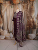 Deep Wine Kalamkari Printed Design Cotton Straight Cut Salwar Suit with Dupatta