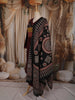 Deep Wine Kalamkari Printed Design Cotton Straight Cut Salwar Suit with Dupatta