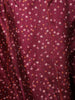Deep Wine Maroon Floral Printed and Stone Embellished Design Tussar Silk Festive Lehenga with Matching Dupatta
