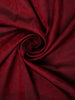 Deep Wine Maroon Geometric Woven Design Pure Kanchipuram Silk Saree with Self Border
