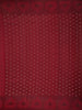 Deep Wine Maroon Geometric Woven Design Pure Kanchipuram Silk Saree with Self Border