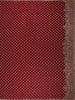 Deep Wine Maroon Stone Embellished Design Space Silk Party Wear Saree