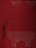Deep Wine Maroon Stone Embellished Design Space Silk Party Wear Saree