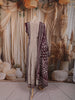 Deep Wine Purple Floral Printed and Mirror Embroidered Design Crepe Palazzo Suit with Matching  Dupatta