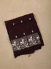 Deep Wine Traditional Ajrakh Printed Design Cotton Unstitched Salwar Material
