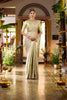Light Green Leaf Woven Banarasi Silk Saree