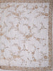 Dove Grey Floral Vine Sequins and  Kartana Embroidered Design Net Party Wear Saree with Designer Border
