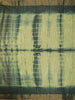 Dual-Tone Green Striped Zari Woven Design Pure Tussar Saree with Zari Border