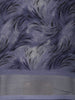 Dusty Lavender Abstract Printed Design Mixed Cotton Saree