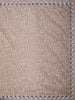 Dusty Lavender Floral Sequins and Thread Embroidered Design Net Designer Saree with Designer Border