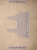 Dusty Lavender Floral Sequins and Thread Embroidered Design Net Designer Saree with Designer Border