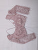 Dusty Lavender Heavy Sequins Embroidered Design Net Party Wear Saree with Matching Blouse