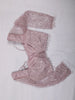 Dusty Lavender Heavy Sequins Embroidered Design Net Party Wear Saree with Matching Blouse