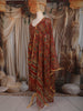 Dusty Maroon Floral Printed Design Cotton Palazzo Suit with Dupatta
