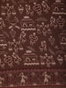 Dusty Maroon Traditional Motif Printed Design Pure Cotton Casual Wear Saree
