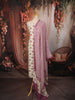 Dusty Mauve Floral Printed Design Pure Cotton Unstitched Salwar Material