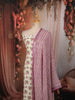 Dusty Mauve Floral Printed Design Pure Cotton Unstitched Salwar Material