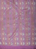 Dusty Mauve Floral Vine Zari Embroidered Design Pure Tissue Silk Party Wear Saree