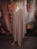 Dusty Mauve Stone Embellished Design Tissue Silk Straight Cut Salwar Suit with Dupatta