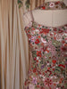 Dusty Onion Pink Floral Sequins and Thread Embroidered Design Georgette Palazzo Suit with Choker Dupatta